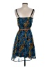 Forever 21 Animal Print Blue Cocktail Dress Size S - photo 2