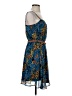 Forever 21 Animal Print Blue Cocktail Dress Size S - photo 4