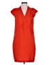 Whistles 100% Polyester Solid Orange Cocktail Dress Size 6 - photo 1