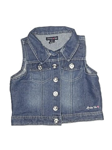 Limited Too Denim Vest (view 1)
