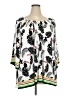 Ruby Rd. White 3/4 Sleeve Blouse Size 3X - photo 1