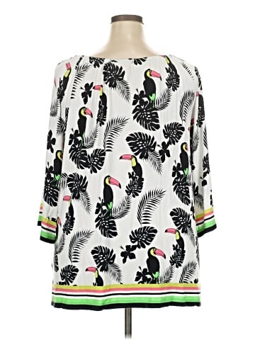 Ruby Rd. 3/4 Sleeve Blouse (view 2)