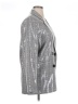 Dolce Cabo Checkered-gingham Silver Blazer Size XL - photo 4