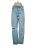 AGOLDE 100% Cotton Blue Jeans Size 26 waist - photo 1