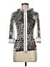 Joseph Ribkoff Animal Print Silver Jacket Size 6 - photo 1