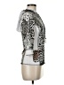 Joseph Ribkoff Animal Print Silver Jacket Size 6 - photo 4