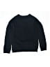 Lands' End Solid Black Sweatshirt Size 10 - 12 - photo 2