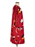 Halogen Print Red Casual Dress Size M - photo 4