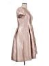 Rachel Parcell Metallic Tan Cocktail Dress Size XL - photo 4
