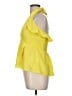 Gianni Bini 100% Polyester Yellow Sleeveless Blouse Size M - photo 5