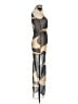MATTE Collection Graphic Gray Cocktail Dress Size L - photo 4