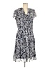 JBS 100% Polyester Paisley Blue Casual Dress Size 6 - photo 1
