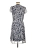 JBS 100% Polyester Paisley Blue Casual Dress Size 6 - photo 2