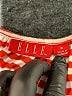 Elle Stripes Red Casual Dress Size S - photo 7