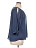 A. Byer 100% Polyester Blue 3/4 Sleeve Blouse Size XL - photo 4