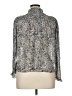 Free People 100% Polyester Silver Long Sleeve Blouse Size XL - photo 2