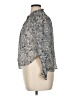 Free People 100% Polyester Silver Long Sleeve Blouse Size XL - photo 5