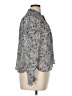 Free People 100% Polyester Silver Long Sleeve Blouse Size XL - photo 4
