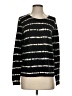 Joie 100% Cashmere Stripes Black Cashmere Pullover Sweater Size S - photo 1