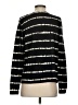 Joie 100% Cashmere Stripes Black Cashmere Pullover Sweater Size S - photo 2