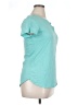 Soho 100% Cotton Teal Short Sleeve Henley Size XL - photo 4