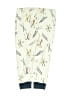 LAKE 100% Cotton Graphic Ivory Casual Pants Size 2 - photo 2