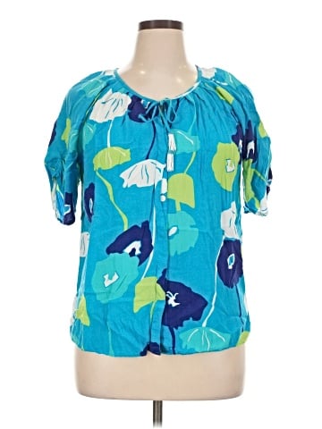 Escapada Short Sleeve Blouse (view 1)