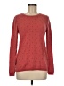 Garnet Hill 100% Wool Polka Dots Red Wool Pullover Sweater Size M - photo 1