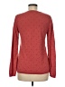 Garnet Hill 100% Wool Polka Dots Red Wool Pullover Sweater Size M - photo 2