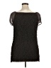New Directions Black Brown Sleeveless Top Size XL Petite - photo 2