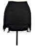 Superdown 100% Polyester Black Casual Skirt Size XL - photo 1