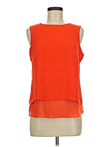 Rose + Olive Sleeveless Blouse (view 1)