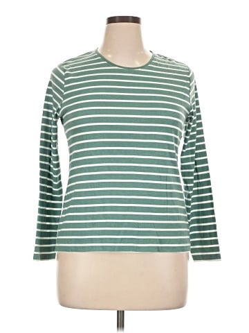 Croft & Barrow 3/4 Sleeve T-Shirt (view 1)