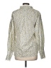 ANDION Floral Yellow Long Sleeve Blouse Size M - photo 2