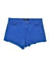 Hudson Jeans Solid Blue Denim Shorts Size 30 waist - photo 1