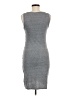 Leith Solid Gray Casual Dress Size M - photo 2