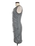 Leith Solid Gray Casual Dress Size M - photo 5
