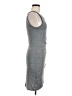 Leith Solid Gray Casual Dress Size M - photo 4