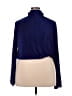 SOHO Apparel Ltd 100% Polyester Blue Long Sleeve Blouse Size XL - photo 2