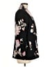 Chico's 100% Polyester Floral Black Blazer Size M - photo 4