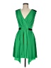 BCBGMAXAZRIA Color Block Green Cocktail Dress Size 8 - photo 1