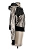 Sweet Rain 100% Polyester Metallic Silver Jacket Size S - photo 4