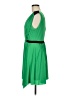 BCBGMAXAZRIA Color Block Green Cocktail Dress Size 8 - photo 5