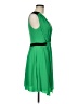 BCBGMAXAZRIA Color Block Green Cocktail Dress Size 8 - photo 4