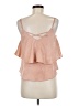 GB 100% Polyester Orange Sleeveless Blouse Size M - photo 2