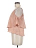 GB 100% Polyester Orange Sleeveless Blouse Size M - photo 5