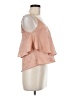 GB 100% Polyester Orange Sleeveless Blouse Size M - photo 4