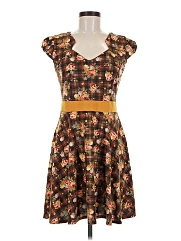 Yellow Star Casual Dress (view 1)