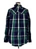Sanctuary 100% Rayon Plaid Green Long Sleeve Button-Down Shirt Size XL - photo 2