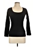 Tresics Black 3/4 Sleeve Top Size L - photo 1